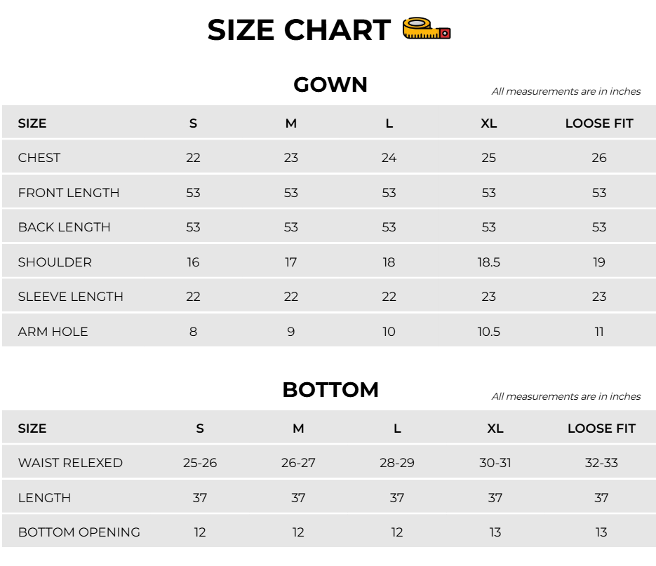 Size Chart Image