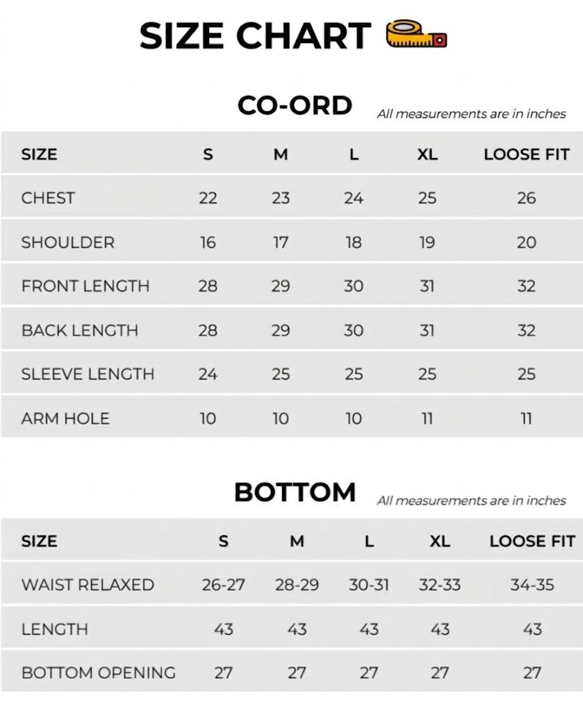 Size Chart Image