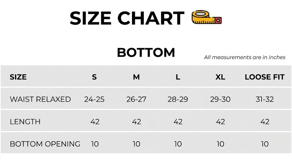 Size Chart Image