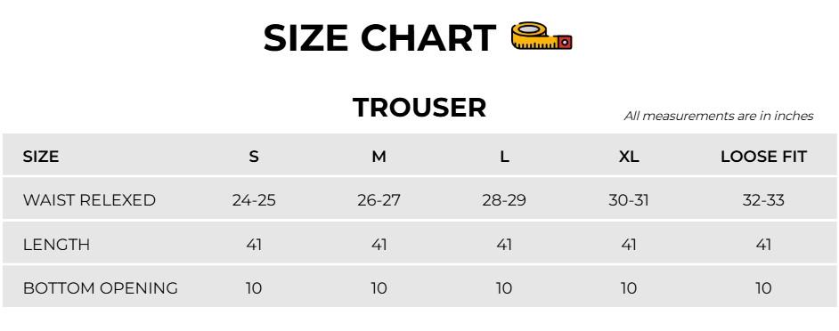 Size Chart Image