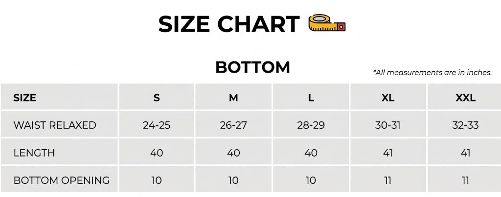 Size Chart Image