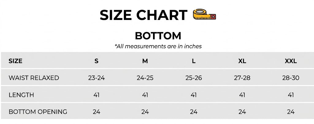 Size Chart Image