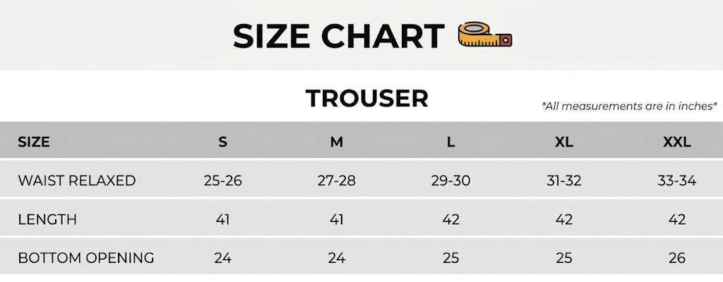 Size Chart Image