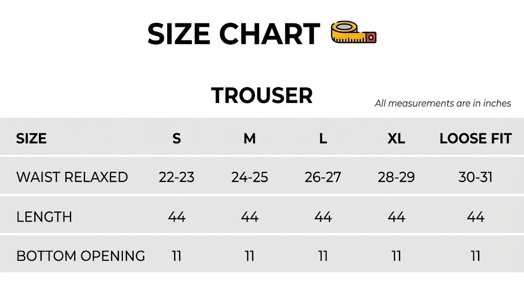 Size Chart Image