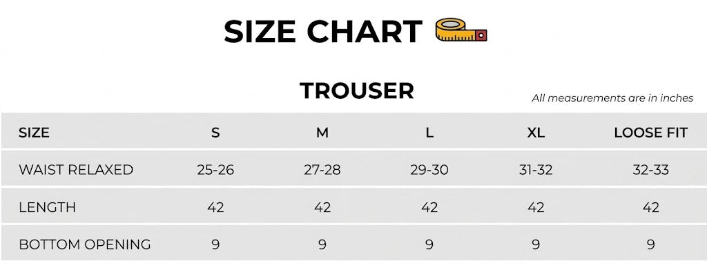 Size Chart Image