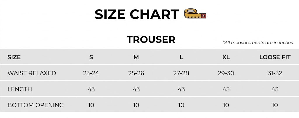 Size Chart Image