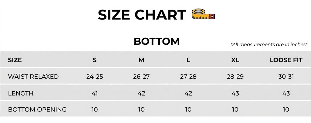 Size Chart Image