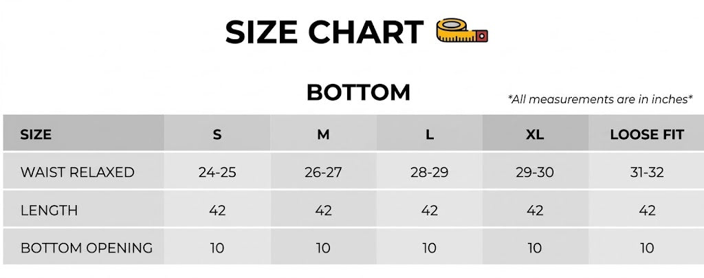 Size Chart Image