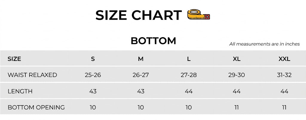 Size Chart Image