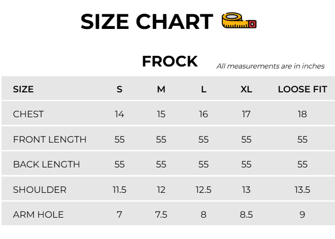 Size Chart Image