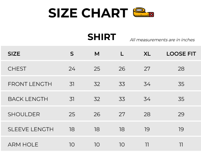Size Chart Image