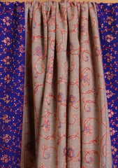 Pashmina Kashmiri Jaaldar Shawl D#154 - Multi