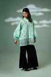 Pret Collection - Fozia Khalid - Basics Vol 3 - Mint Green Peacock Tunic