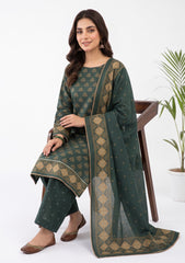 Winter - Rubaaiyat - Bana Dora Linen 26 - D#10 - D GREEN