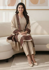 Winter - Riwaj - Pashmina Jamawar Suit - Patch Work - D#13 - Multi