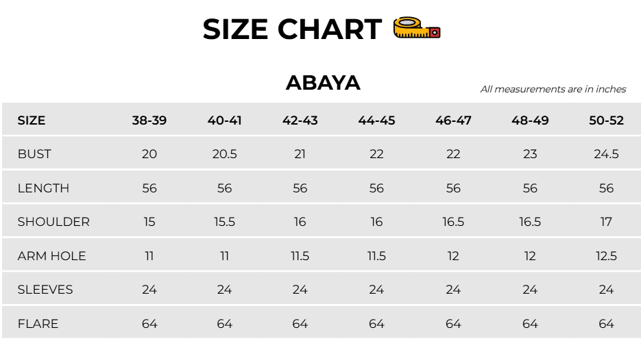 Size Chart Image