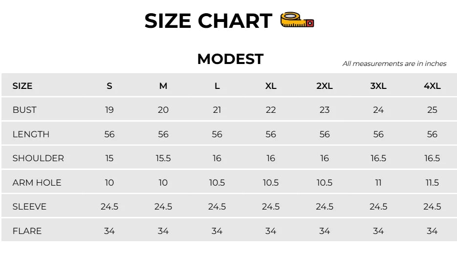 Size Chart Image