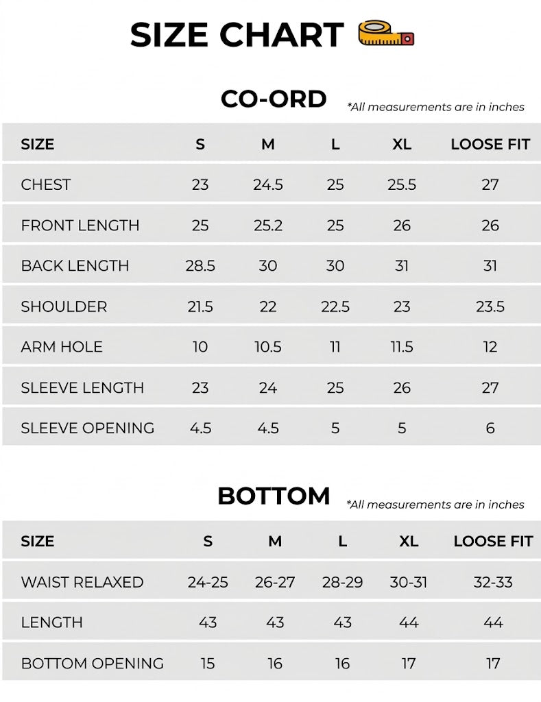 Size Chart Image