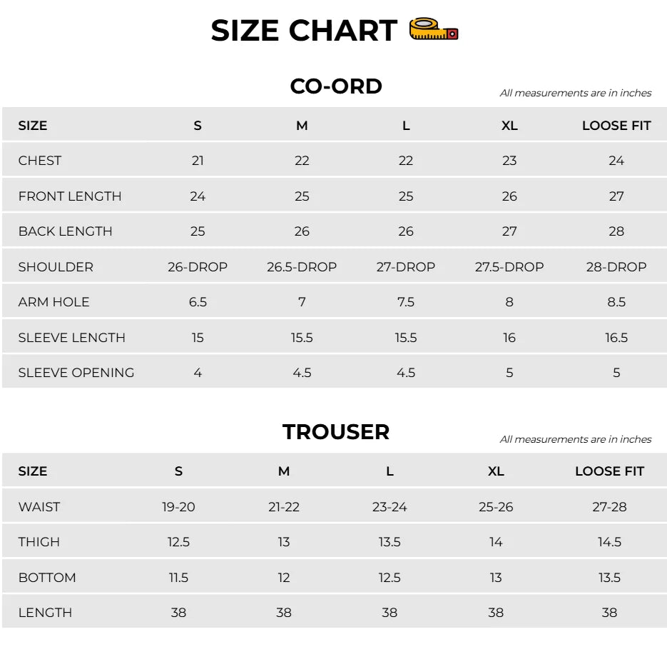 Size Chart Image