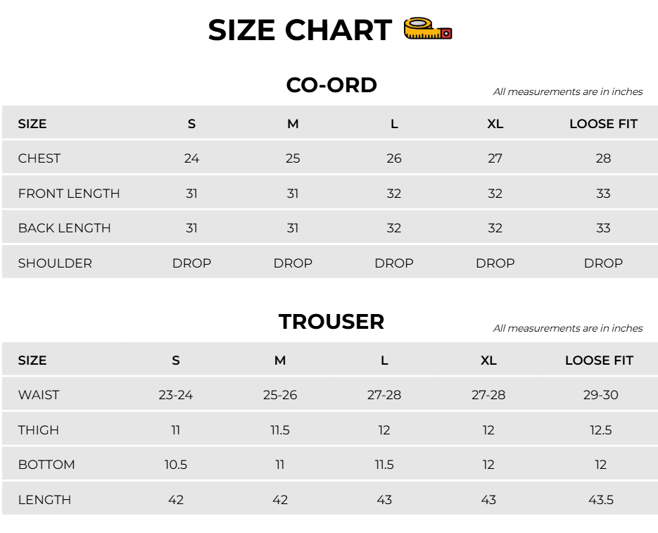 Size Chart Image