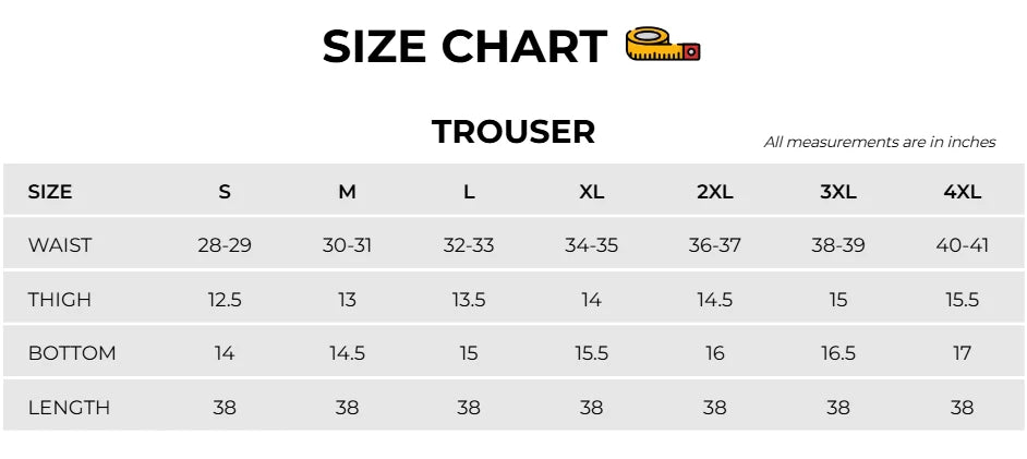 Size Chart Image
