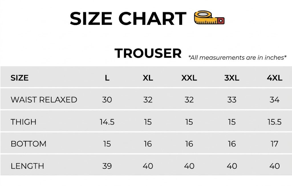 Size Chart Image