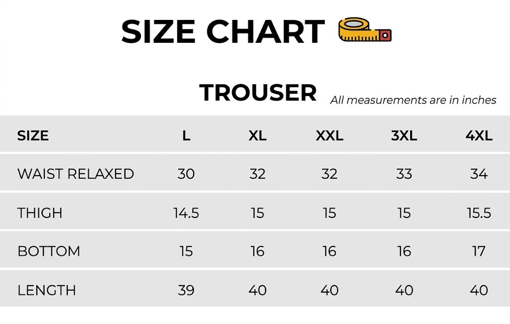 Size Chart Image