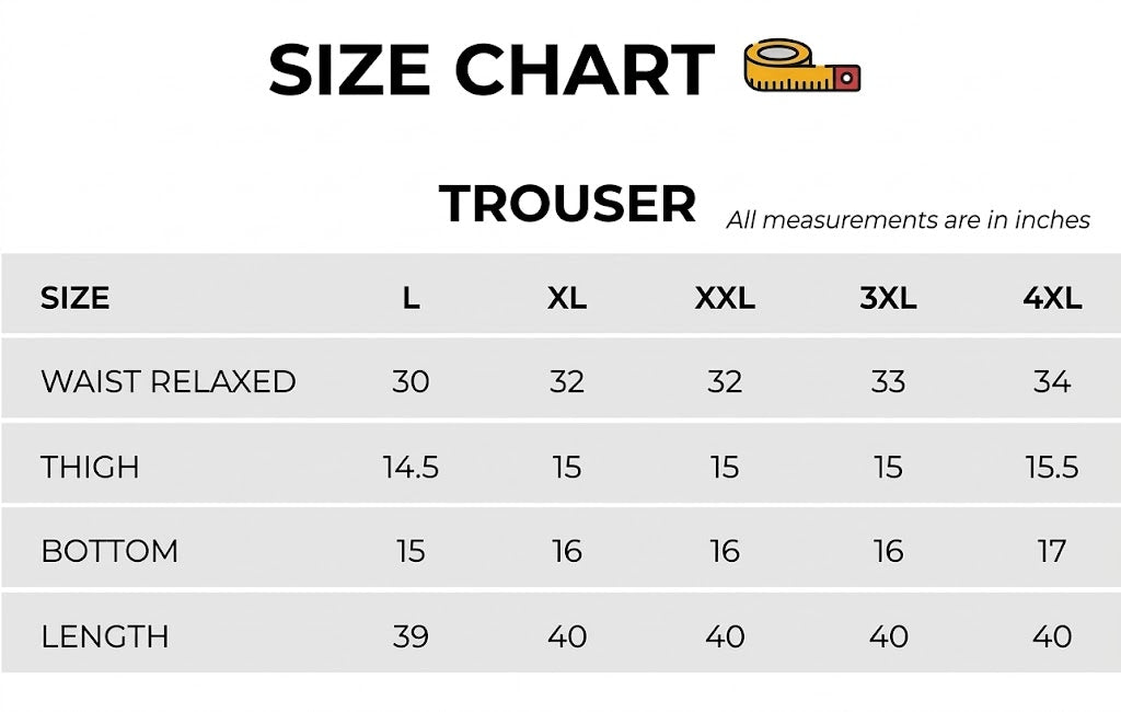 Size Chart Image