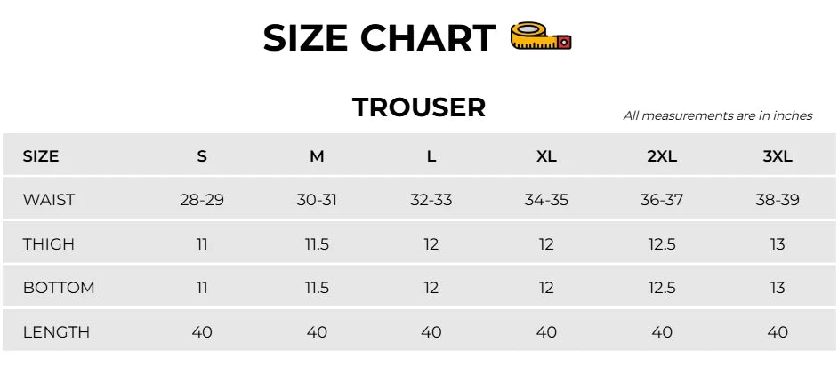 Size Chart Image