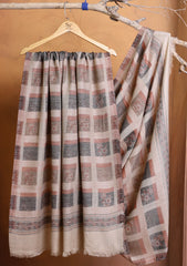Pashmina Jamawar Shawl D#197 - Skin