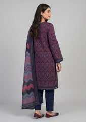 Winter - Rubaaiyat - Bana Dora Linen 26 - D#23 - Red & Black