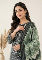 Winter - Rubaaiyat - Bana Dora Linen 26 - D#23 - Green