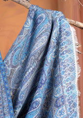 Pashmina Zari Jamawar Shawl D#125 - Multi