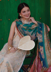 Lawn - Farah Talib Aziz - Luxury Unstitched 26 - FTA#12 - Isabella Sand