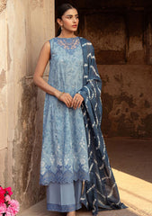 Lawn Collection - Cross Stitch - Premium - CSP24#18 - BLUE SAND