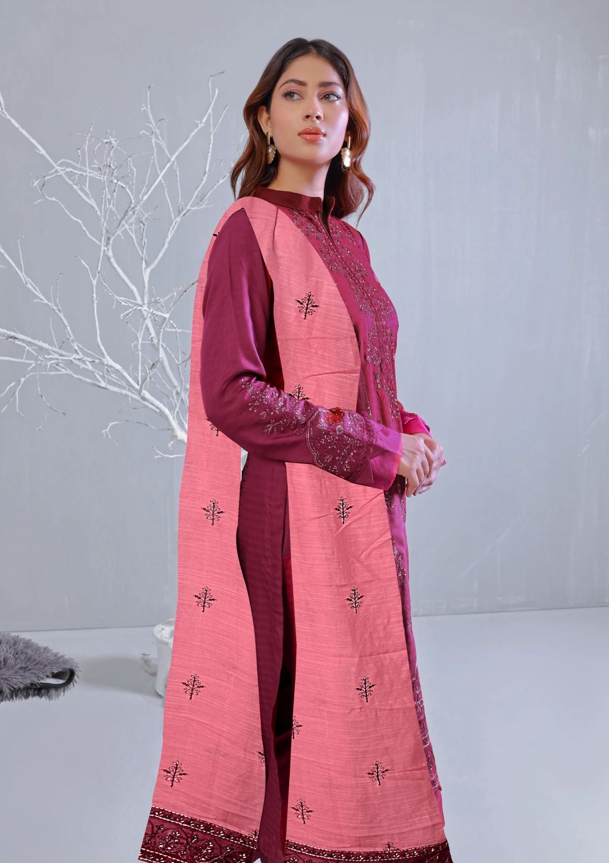 Winter Collection - Almish - Unstitched 24 - D#592 - Ava