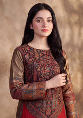 Pret - Riwaj - Silk Kani Zari Jamawar Shirt - Multi