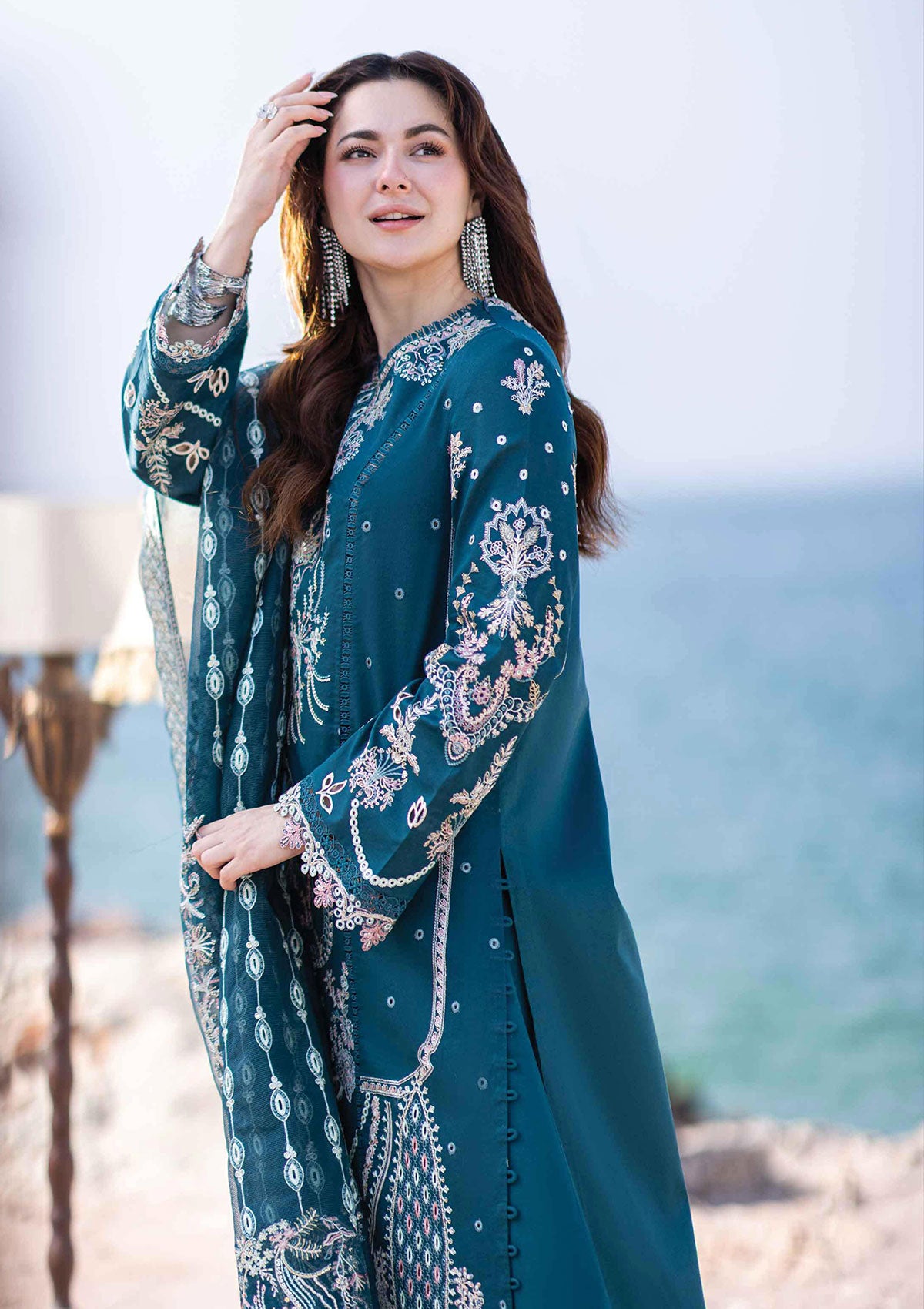 Lawn Collection - Qalamkar - Sahil Kinare - FP#16 - Kira