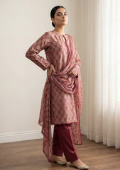 Formals - Rubaaiyat - Shamoz Silk 26 - RSS#02 - Light Maroon