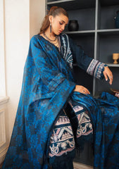 Lawn - Shazme - Noura - Luxury 25 - SHN#04 - Sapphire Blue