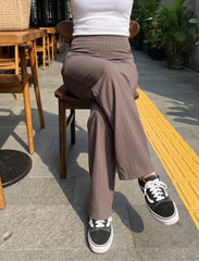 Pret - Moven - Cotton Blended Jersey Trouser - Brown