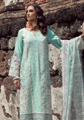 Lawn - Marwat Textiles - Gulmina - Luxury 25 - Vol-II - D#03 - PERIDOT MIST