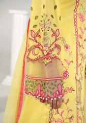 Lawn - Abeer Rasheed - Laal - Luxury 26 - Yellow