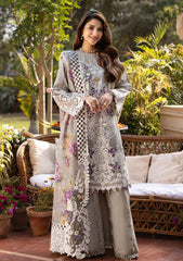 Lawn - Elaf Premium - Luxury Lawn 25 - ELM#05 - Ramsha