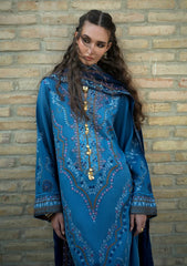 Winter - Mushq - Hemline Bukhara - Unstitched 26 - Heritage Haze