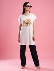 Pret - Moven - Round Neck T-Shirt - White