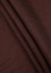 Luxury Lino Biella Selvage Texture Linen Fabric - R Brown