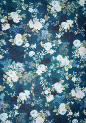 Digital Printed Lawn Fabric - D#10412