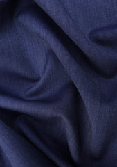 Reda Solid Tropical 130's Wool Fabric - P Blue