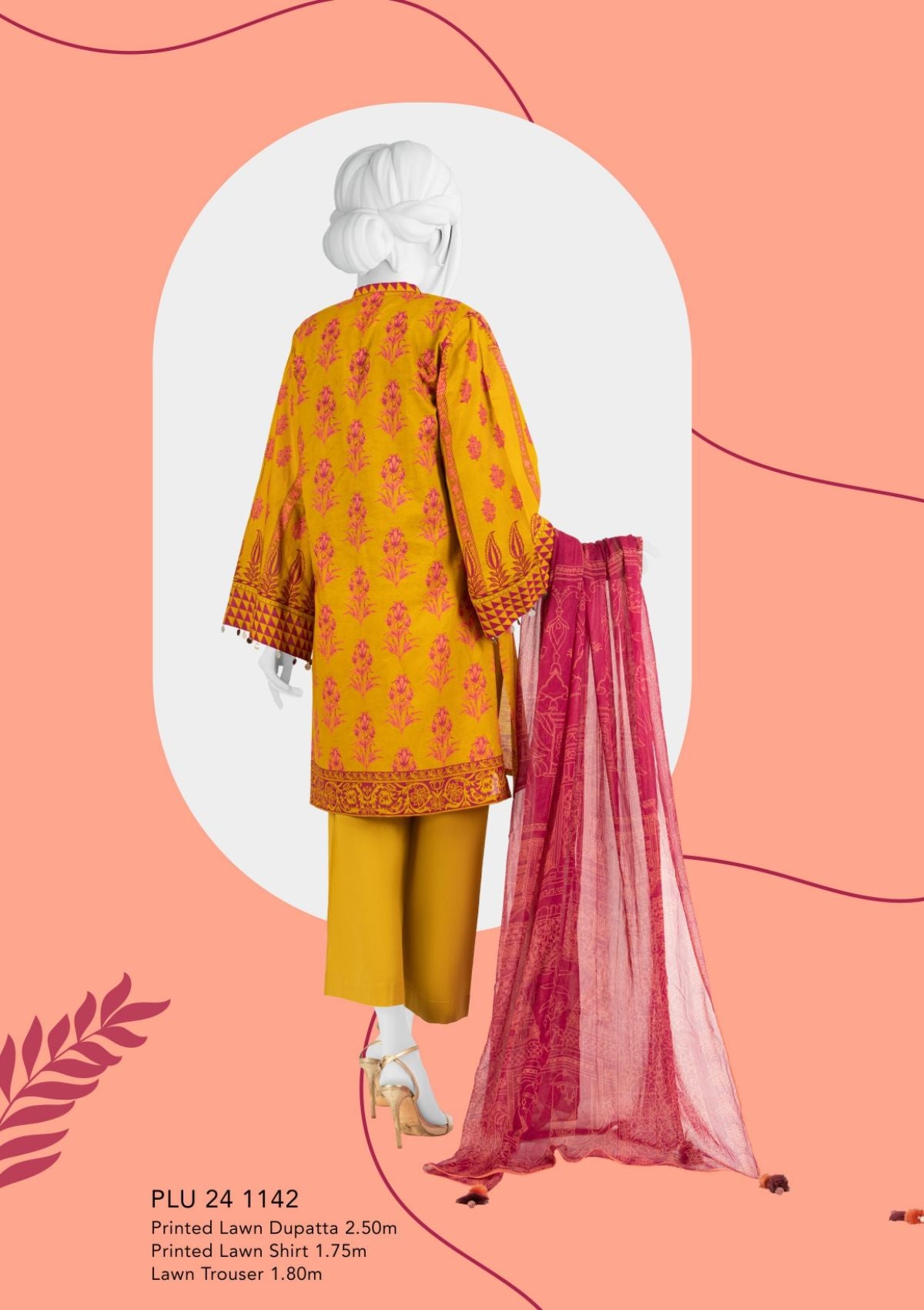 Lawn Collection - Panjnad - Dastaan - PLU24#1142